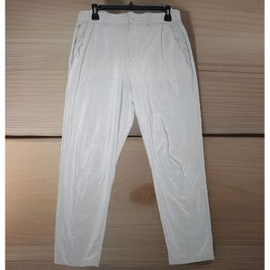 Fabletics The Only Pant Men's Size M 28x27 Grey Golf Performance Business Casual